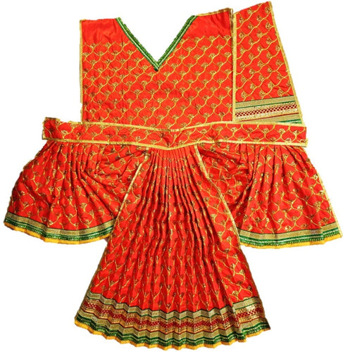 Hanuman Ji Dress -for Idol height of 3.5 feet/42