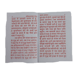 Srimad Bhagavadgita (श्रीमद्भगवद्गीता)- Hindi-Small Size