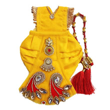 Load image into Gallery viewer, Radha Krishan-Zari-Fancy-Poshak Lehenga/Dhoti- Length 5&quot; Inch&#39;s