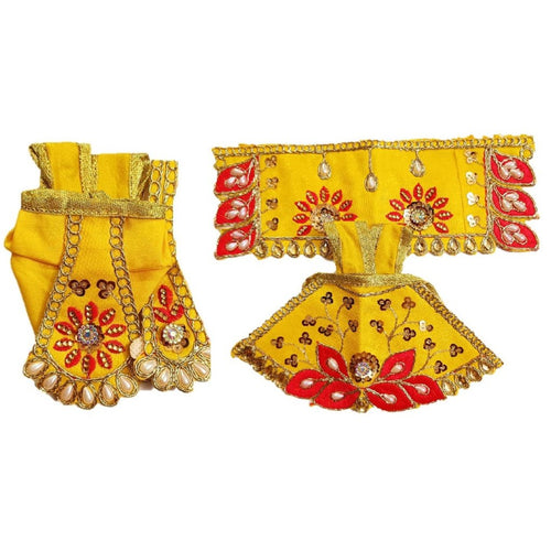 Radha Krishan-Poshak-Lehenga/Dhoti-Size 3