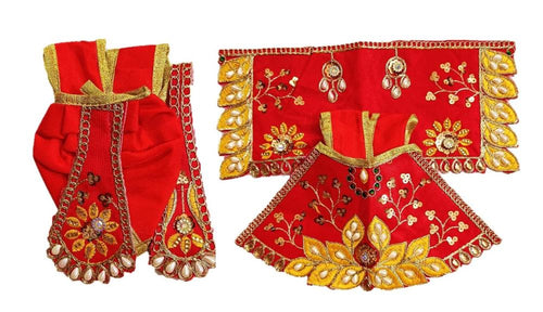 Radha Krishan-Poshak-Lehenga/Dhoti-Size 4