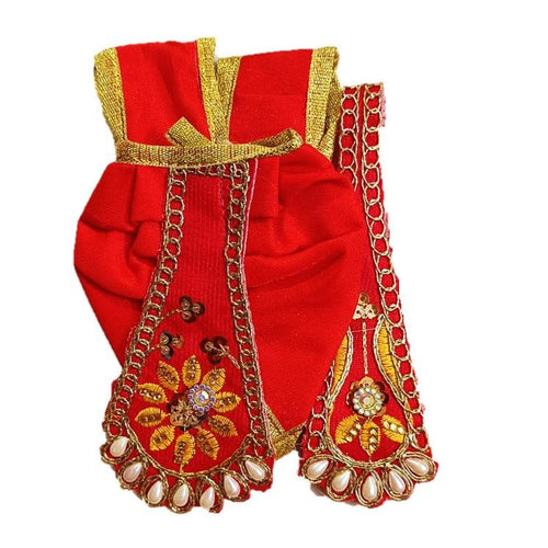 Ganesha _Poshak_ Dhoti Length Size - (4