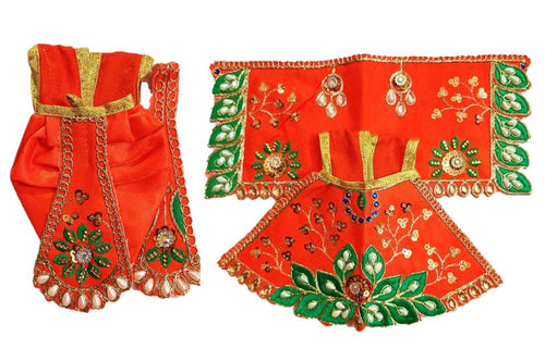 Radha Krishan-Poshak-Lehenga/Dhoti-Size 4