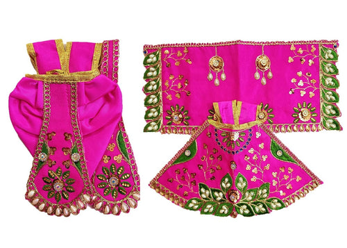 Radha Krishan-Poshak-Lehenga/Dhoti-Size 6