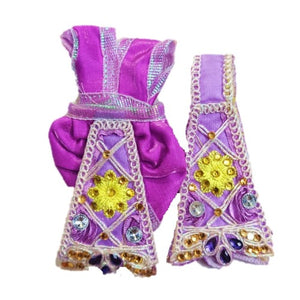 Ganesha _Poshak-Dhoti Length Size - (3" Inch.)