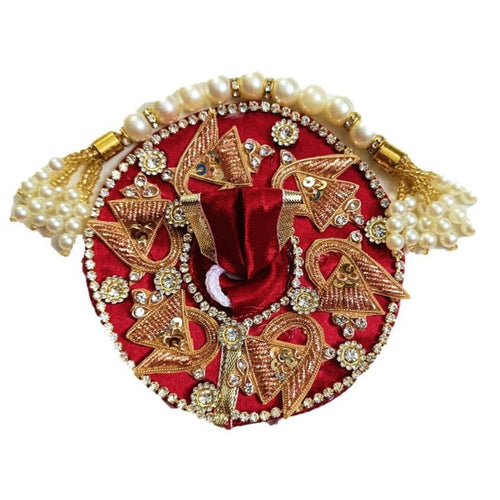 Kanha/Laddu Gopal/Krishna Ji Dress/ Zari Poshak Size No. 0-1