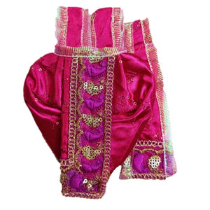 Ganesha _Poshak_ Dhoti Length Size - (5" Inch.)