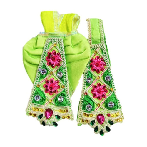 Ganesha _Poshak_ Dhoti Length Size - (5