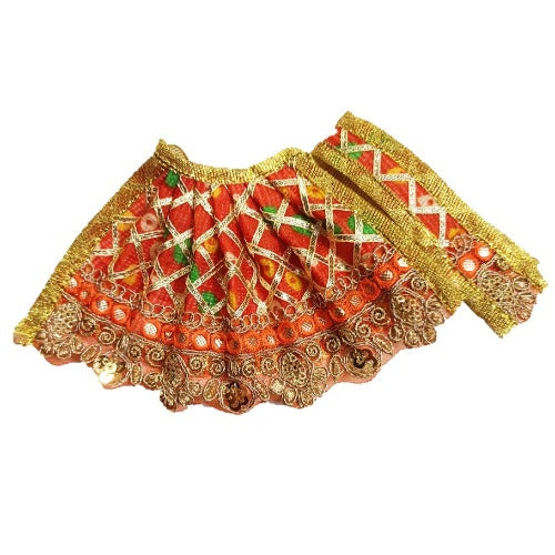 Mata Rani _Poshak- Lehenga Length Size - (3