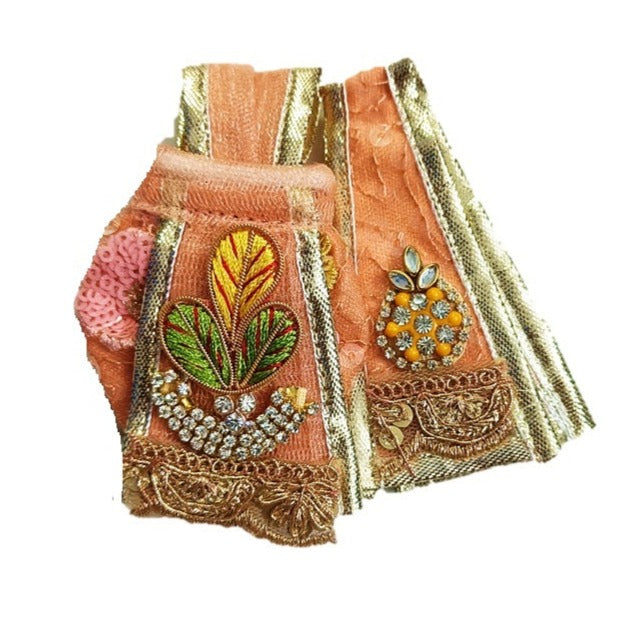 Ganesha _Zari Poshak-Dhoti Length - (2