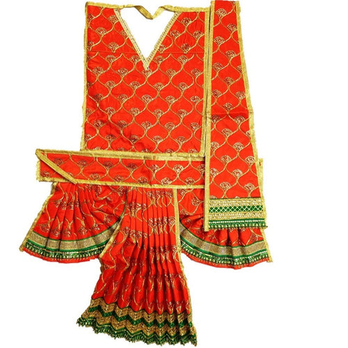 Hanuman Ji Dress -for Idol height of 1.5 feet/18