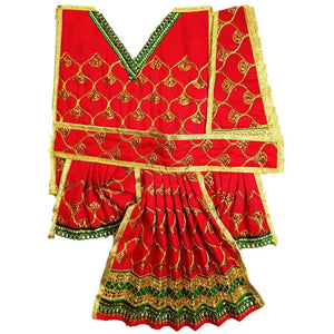 Hanuman Ji Dress -for Idol height of 1.3 feet/16" Inch-Size No.2