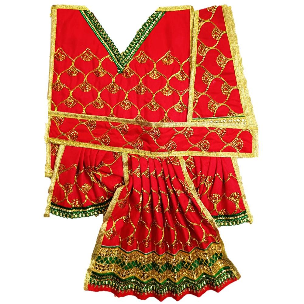 Hanuman Ji Dress -for Idol height of 1.3 feet/16