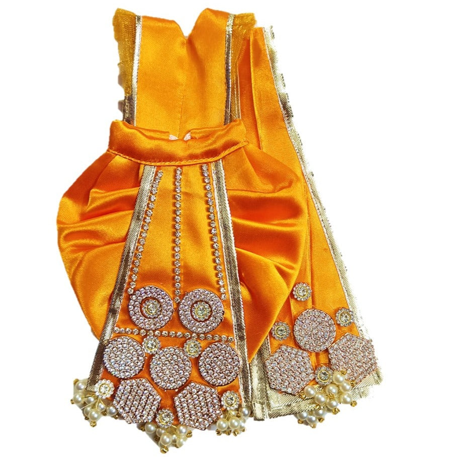 Ganesha _Zari Poshak-Dhoti Length - (5