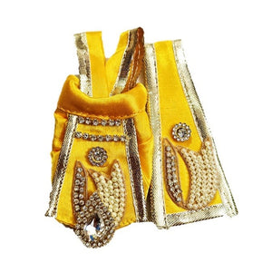 Ganesha _Zari Poshak-Dhoti Length - (2" Inch.)