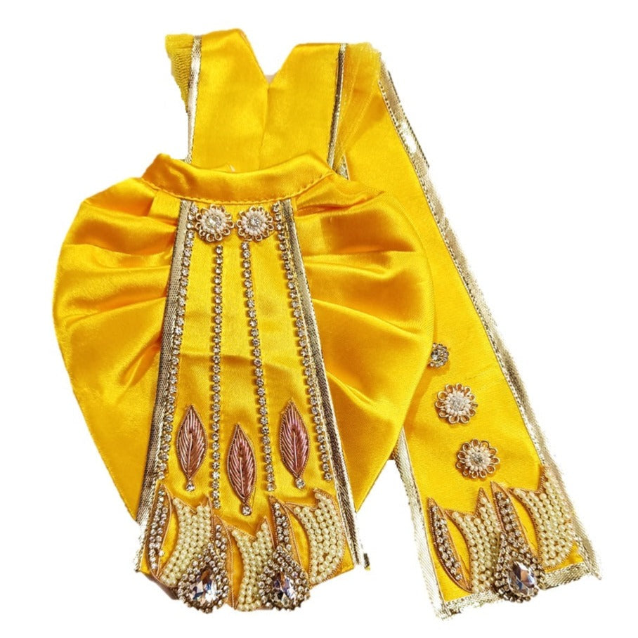 Ganesha _Zari Poshak-Dhoti Length - (6