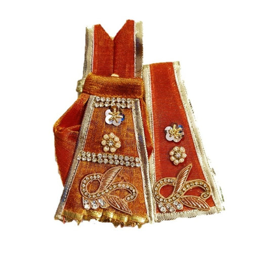 Ganesha _Zari Poshak-Dhoti Length - (3