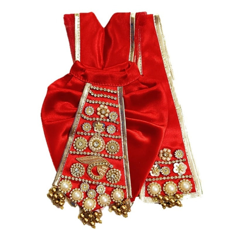 Ganesha _Zari Poshak-Dhoti Length - (6