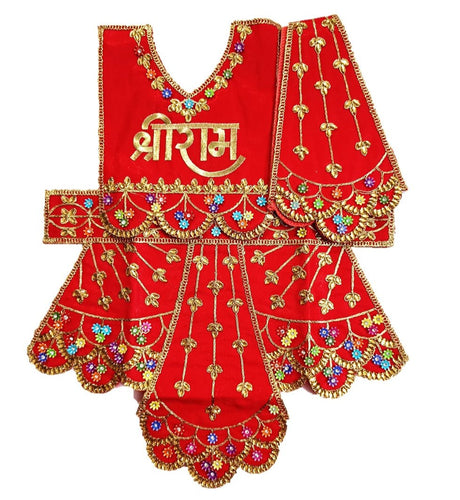 Hanuman Ji Dress - for Idol height of 1 feet/ 12