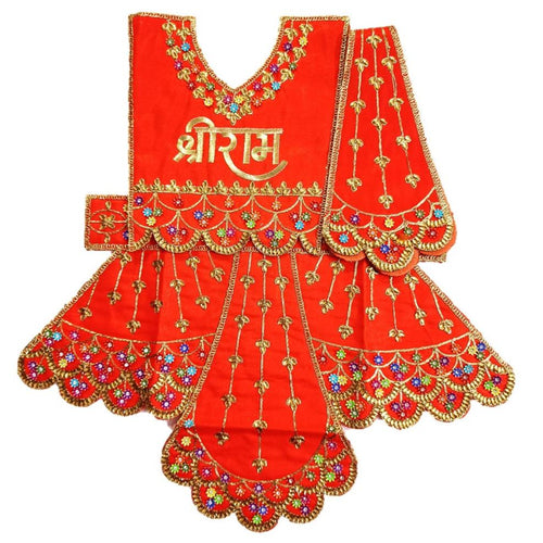 Hanuman Ji Dress -for Idol height of 1.3 feet/16