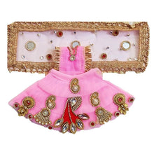 Load image into Gallery viewer, Radha Krishan-Zari-Fancy-Poshak Lehenga/Dhoti- Length 3&quot; Inch&#39;s