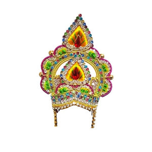 Zari Mukut for Laddu Gopal/Kanha ji Size No. 3-6