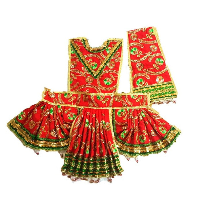 Buy GAYATRI Hanuman ji Chola/Dress/Poshak | Ideal for Hanuman JEE Clothing  (30 inch) Online at Low Prices in India - Amazon.in
