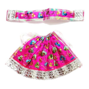 Mata Rani _Poshak-Lehenga Size - (4" Inch.)