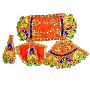 Radha Krishan-Poshak-Lehenga/Dhoti-Size 2" Inch