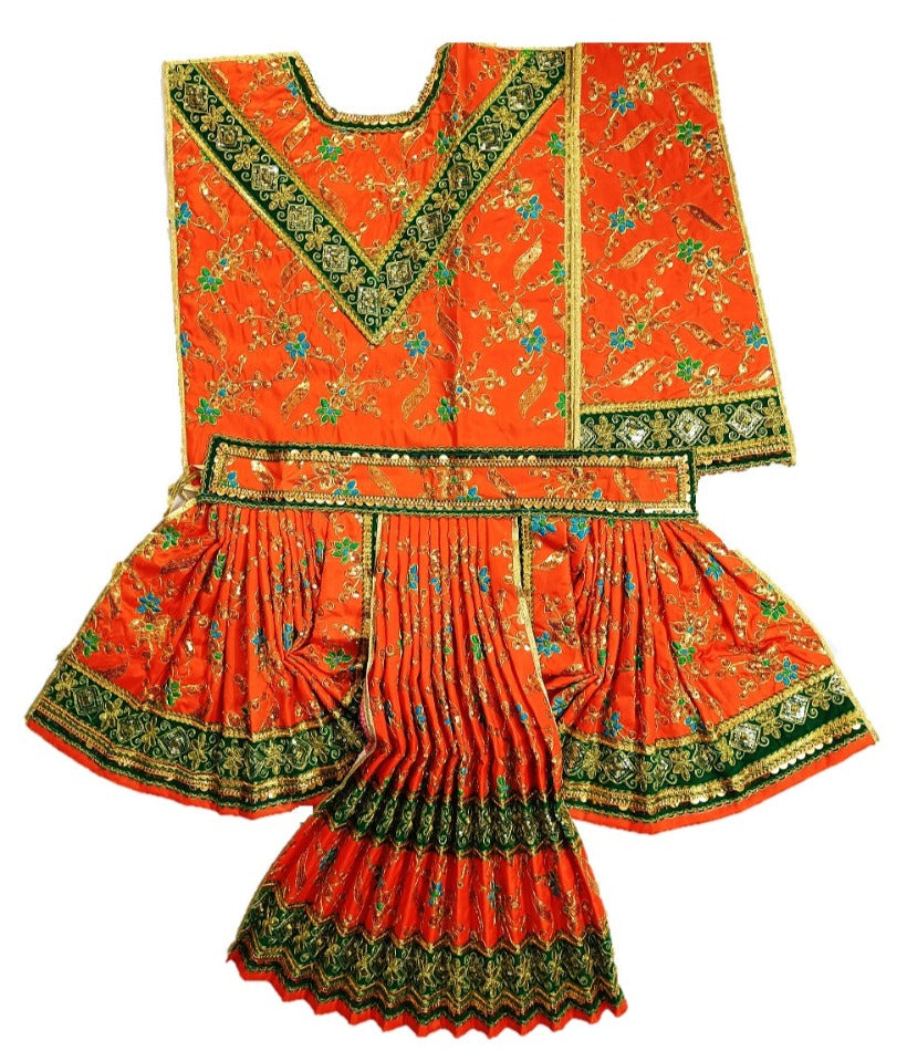 Buy online Red Cotton Blend Hanuman Costume from boys for Women by Obesha  for ₹1399 at 0% off | 2024 Limeroad.com