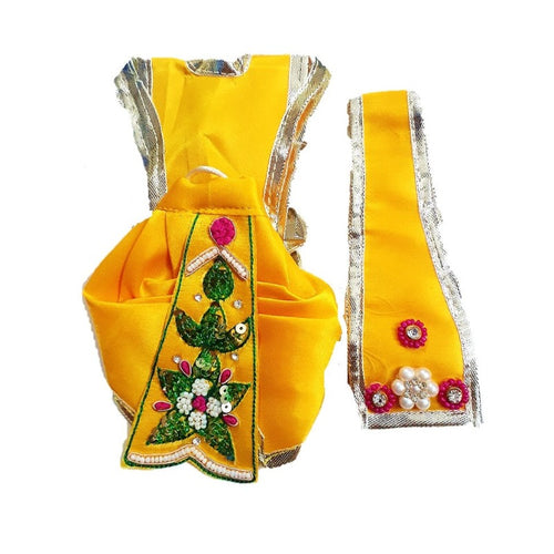 Ganesha _Zari Poshak-Dhoti Length - (4