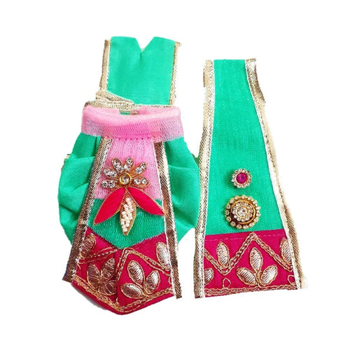 Ganesha _Zari Poshak-Dhoti Length - (3