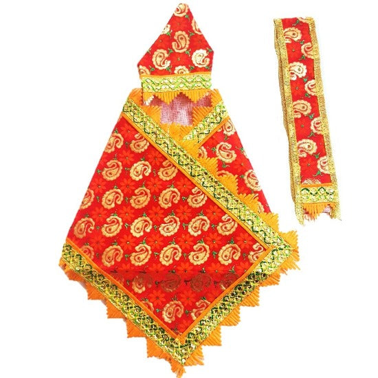 Buy Gajri Lace Work Sai Baba Dress Online - Amfez.com
