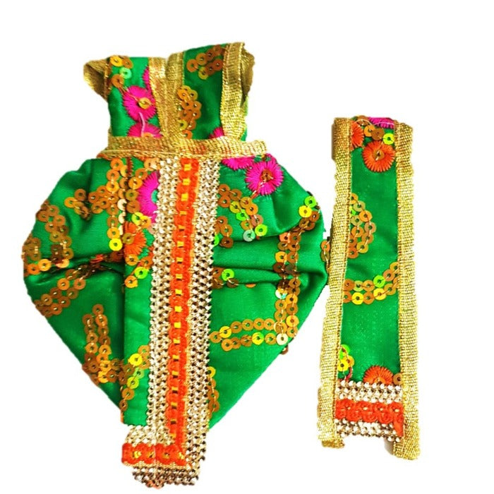 Ganesha _Poshak_ Dhoti Length - (5