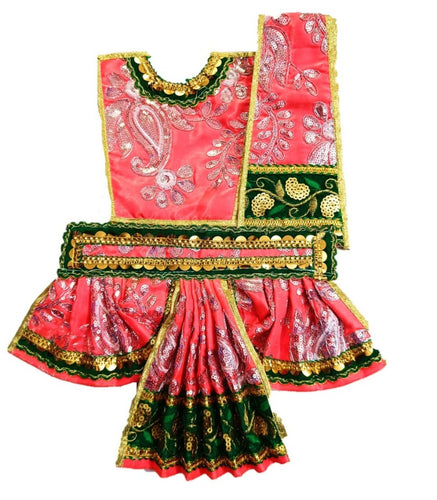 Hanuman Ji Dress - for Idol height of 1 feet/ 12